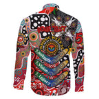 Personalised Swans AFL Celebrating 50 Years of Naidoc Family Matching Short Sleeve Bodycon Dress and Hawaiian Shirt NAIDOC Week 2025 Aboriginal