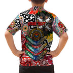 Personalised Swans AFL Celebrating 50 Years of Naidoc Family Matching Tank Maxi Dress and Hawaiian Shirt NAIDOC Week 2025 Aboriginal