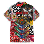 Personalised Swans AFL Celebrating 50 Years of Naidoc Family Matching Tank Maxi Dress and Hawaiian Shirt NAIDOC Week 2025 Aboriginal