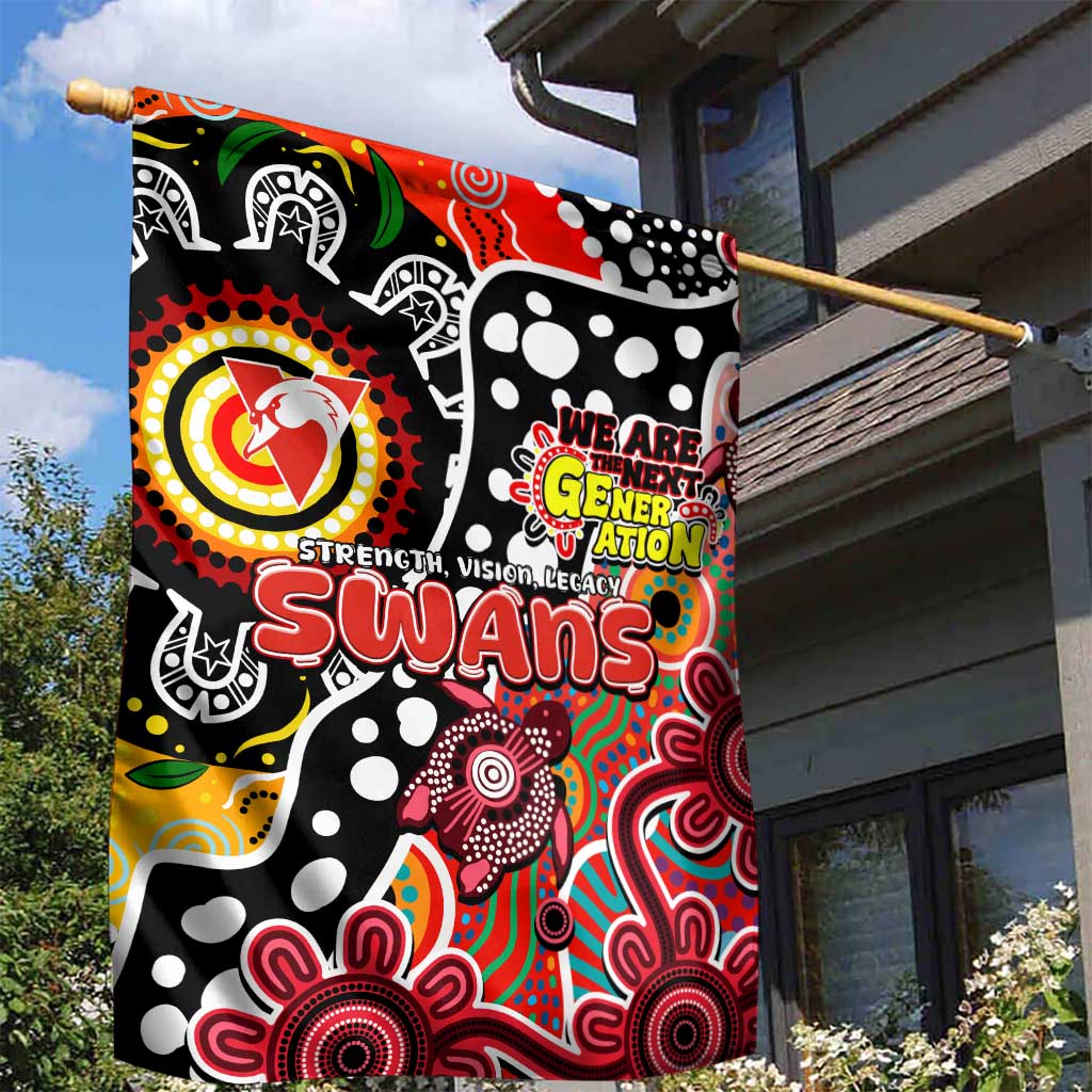 Swans AFL Celebrating 50 Years of Naidoc Garden Flag NAIDOC Week 2025 Aboriginal
