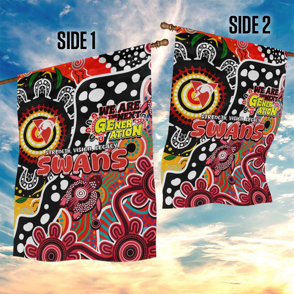 Swans AFL Celebrating 50 Years of Naidoc Garden Flag NAIDOC Week 2025 Aboriginal