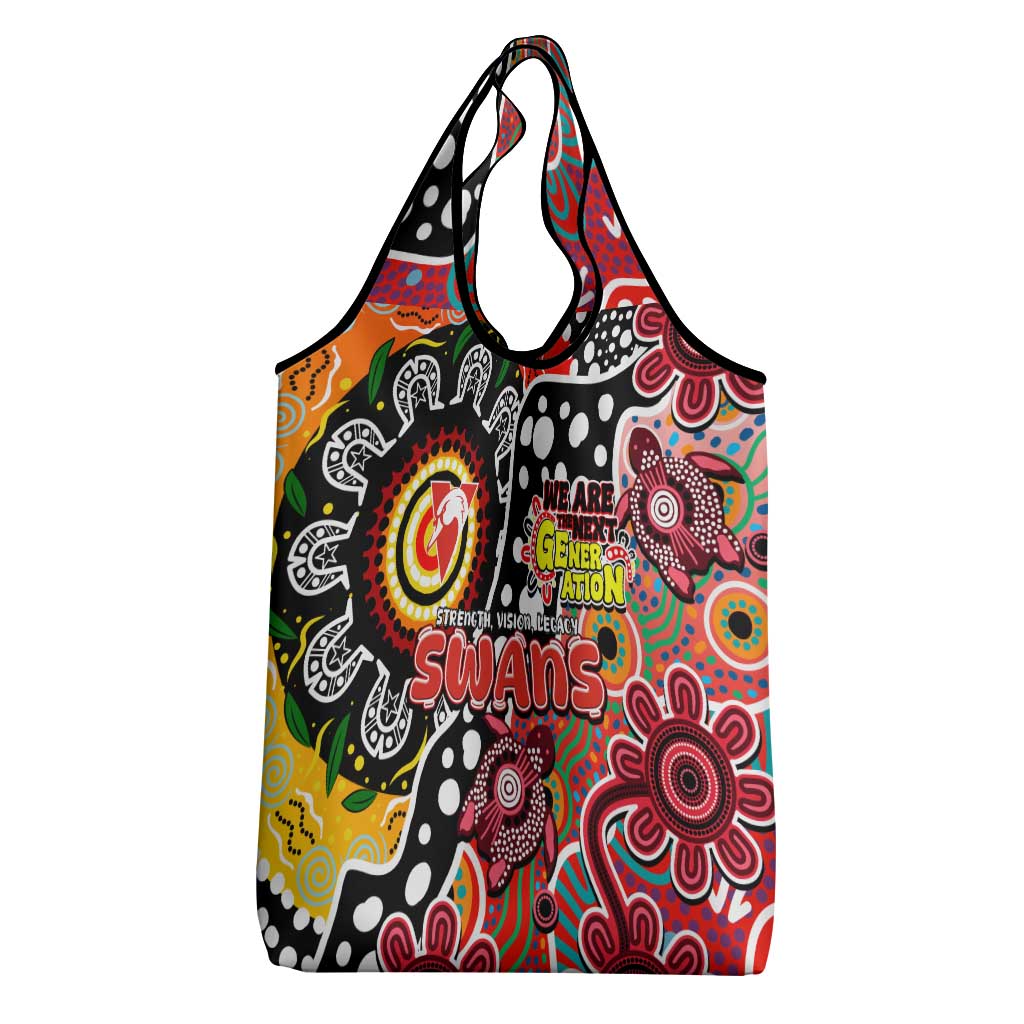 Swans AFL Celebrating 50 Years of Naidoc Grocery Bag NAIDOC Week 2025 Aboriginal