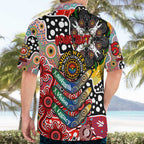 Personalised Swans AFL Celebrating 50 Years of Naidoc Hawaiian Shirt NAIDOC Week 2025 Aboriginal