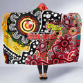 Swans AFL Celebrating 50 Years of Naidoc Hooded Blanket NAIDOC Week 2025 Aboriginal