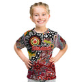 Personalised Swans AFL Celebrating 50 Years of Naidoc Kid T Shirt NAIDOC Week 2025 Aboriginal