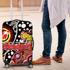 Swans AFL Celebrating 50 Years of Naidoc Luggage Cover NAIDOC Week 2025 Aboriginal