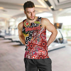 Personalised Swans AFL Celebrating 50 Years of Naidoc Men Tank Top NAIDOC Week 2025 Aboriginal