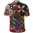 Personalised Swans AFL Celebrating 50 Years of Naidoc Polo Shirt NAIDOC Week 2025 Aboriginal