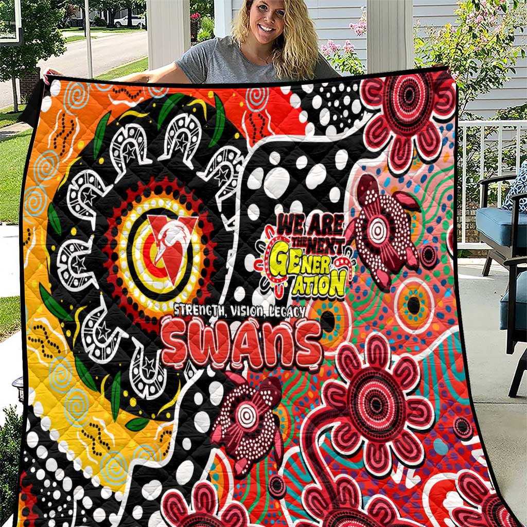Swans AFL Celebrating 50 Years of Naidoc Quilt NAIDOC Week 2025 Aboriginal