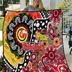 Swans AFL Celebrating 50 Years of Naidoc Quilt NAIDOC Week 2025 Aboriginal