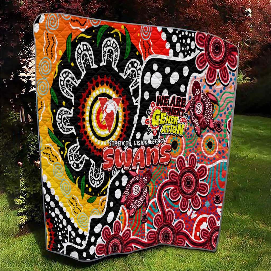 Swans AFL Celebrating 50 Years of Naidoc Quilt NAIDOC Week 2025 Aboriginal