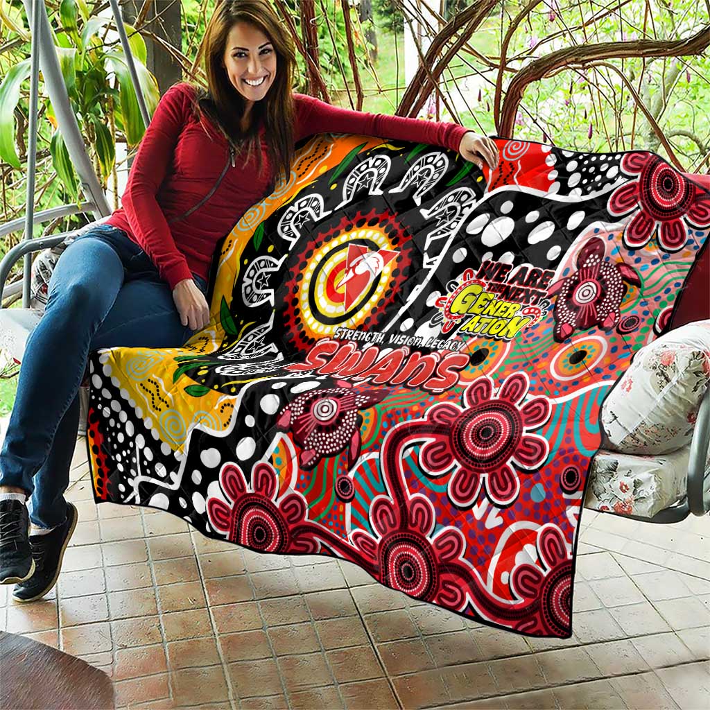 Swans AFL Celebrating 50 Years of Naidoc Quilt NAIDOC Week 2025 Aboriginal