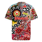 Personalised Swans AFL Celebrating 50 Years of Naidoc Rugby Jersey NAIDOC Week 2025 Aboriginal