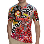 Personalised Swans AFL Celebrating 50 Years of Naidoc Rugby Jersey NAIDOC Week 2025 Aboriginal