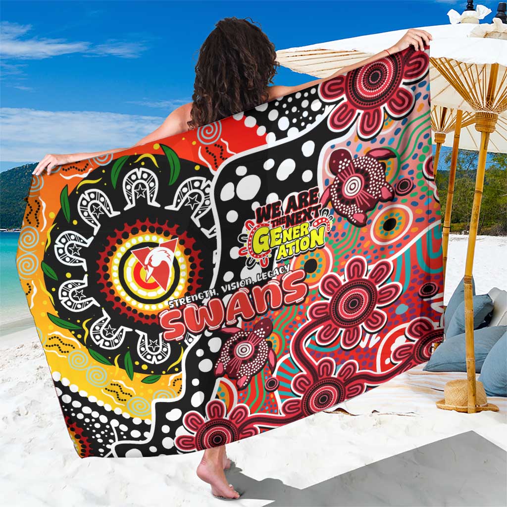 Swans AFL Celebrating 50 Years of Naidoc Sarong NAIDOC Week 2025 Aboriginal