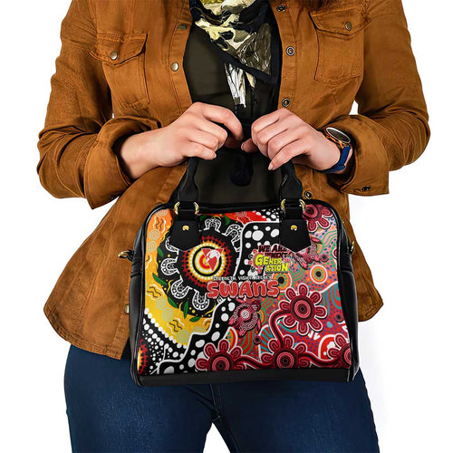Swans AFL Celebrating 50 Years of Naidoc Shoulder Handbag NAIDOC Week 2025 Aboriginal