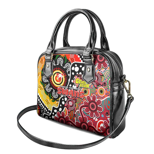 Swans AFL Celebrating 50 Years of Naidoc Shoulder Handbag NAIDOC Week 2025 Aboriginal