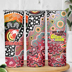 Swans AFL Celebrating 50 Years of Naidoc Skinny Tumbler NAIDOC Week 2025 Aboriginal