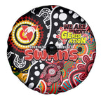 Swans AFL Celebrating 50 Years of Naidoc Spare Tire Cover NAIDOC Week 2025 Aboriginal