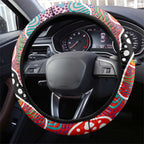 Swans AFL Celebrating 50 Years of Naidoc Steering Wheel Cover NAIDOC Week 2025 Aboriginal