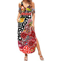 Personalised Swans AFL Celebrating 50 Years of Naidoc Summer Maxi Dress NAIDOC Week 2025 Aboriginal