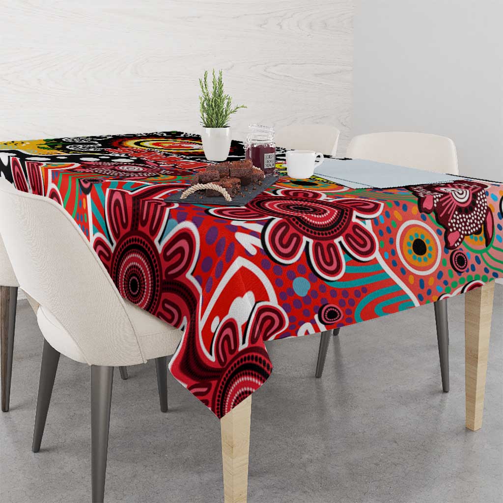 Swans AFL Celebrating 50 Years of Naidoc Tablecloth NAIDOC Week 2025 Aboriginal