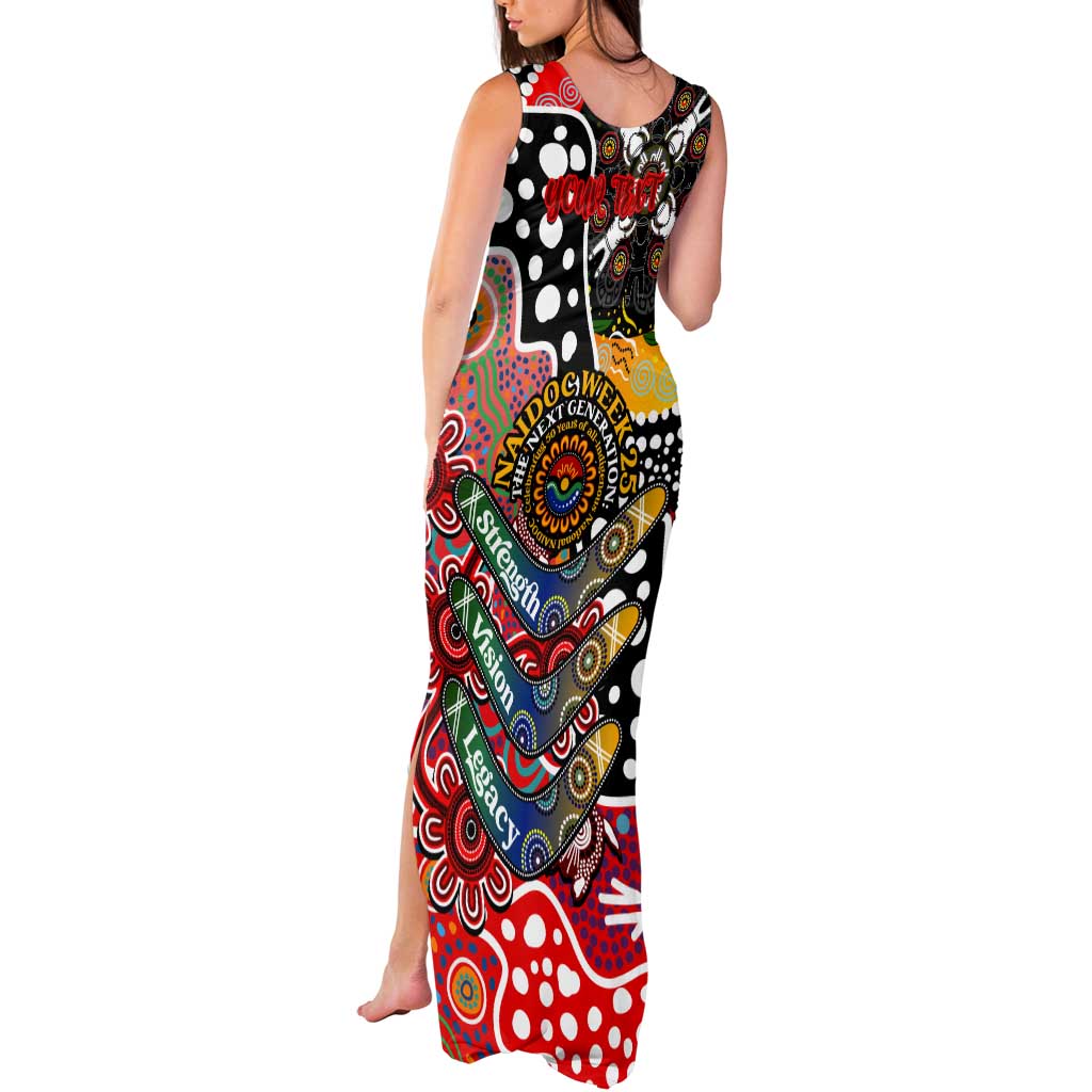 Personalised Swans AFL Celebrating 50 Years of Naidoc Tank Maxi Dress NAIDOC Week 2025 Aboriginal