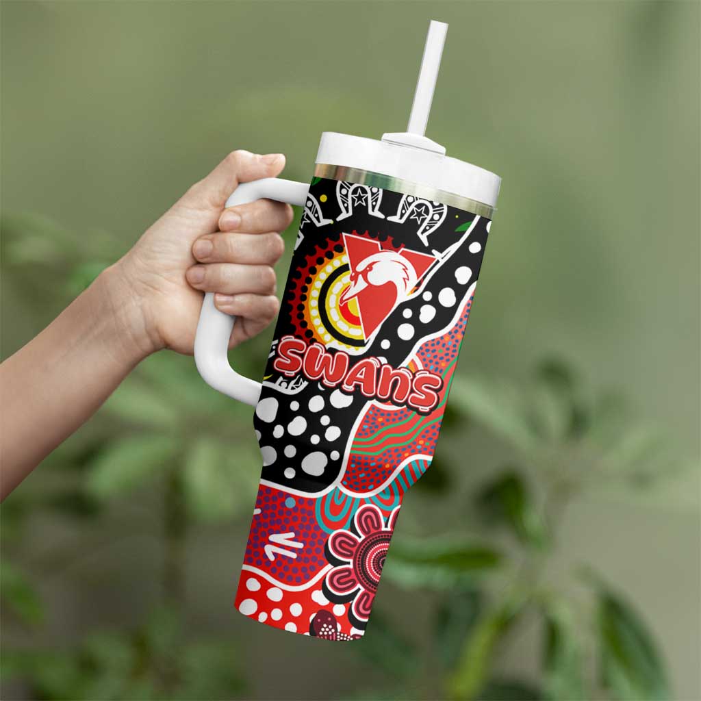 Swans AFL Celebrating 50 Years of Naidoc Tumbler With Handle NAIDOC Week 2025 Aboriginal