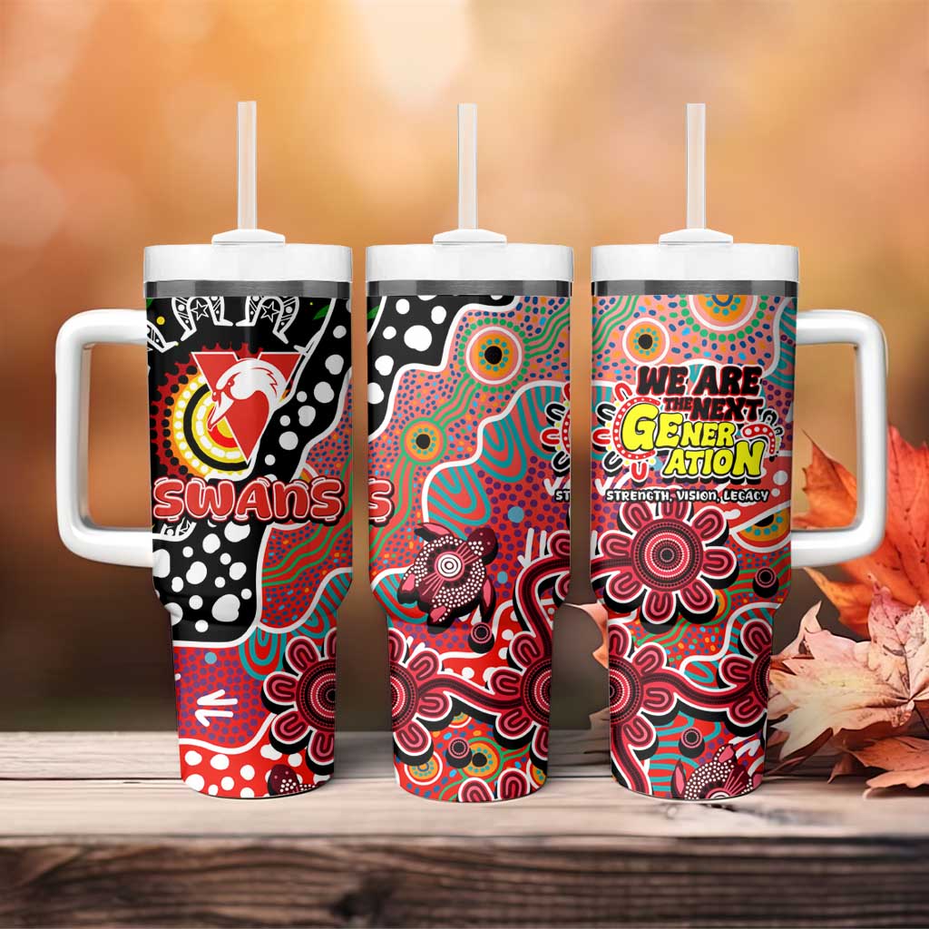 Swans AFL Celebrating 50 Years of Naidoc Tumbler With Handle NAIDOC Week 2025 Aboriginal