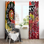 Swans AFL Celebrating 50 Years of Naidoc Window Curtain NAIDOC Week 2025 Aboriginal
