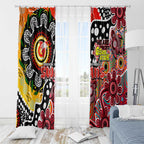 Swans AFL Celebrating 50 Years of Naidoc Window Curtain NAIDOC Week 2025 Aboriginal