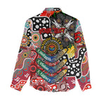Personalised Swans AFL Celebrating 50 Years of Naidoc Women Casual Shirt NAIDOC Week 2025 Aboriginal