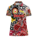 Personalised Swans AFL Celebrating 50 Years of Naidoc Women Polo Shirt NAIDOC Week 2025 Aboriginal