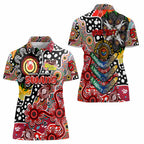 Personalised Swans AFL Celebrating 50 Years of Naidoc Women Polo Shirt NAIDOC Week 2025 Aboriginal
