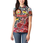 Personalised Swans AFL Celebrating 50 Years of Naidoc Women Polo Shirt NAIDOC Week 2025 Aboriginal