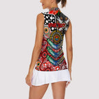 Personalised Swans AFL Celebrating 50 Years of Naidoc Women Sleeveless Polo Shirt NAIDOC Week 2025 Aboriginal