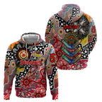 Personalised Swans AFL Celebrating 50 Years of Naidoc Zip Hoodie NAIDOC Week 2025 Aboriginal