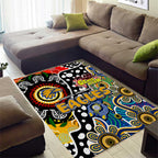 Eagles AFL Celebrating 50 Years of Naidoc Area Rug NAIDOC Week 2025 Aboriginal