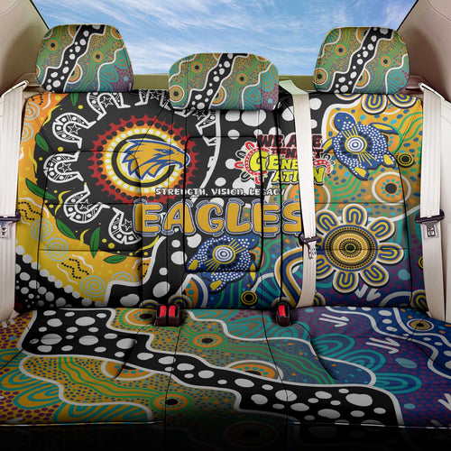 Eagles AFL Celebrating 50 Years of Naidoc Back Car Seat Cover NAIDOC Week 2025 Aboriginal