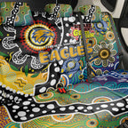 Eagles AFL Celebrating 50 Years of Naidoc Back Car Seat Cover NAIDOC Week 2025 Aboriginal