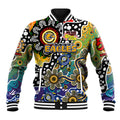 Personalised Eagles AFL Celebrating 50 Years of Naidoc Baseball Jacket NAIDOC Week 2025 Aboriginal