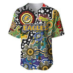 Personalised Eagles AFL Celebrating 50 Years of Naidoc Baseball Jersey NAIDOC Week 2025 Aboriginal