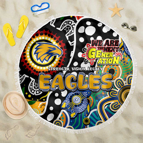 Eagles AFL Celebrating 50 Years of Naidoc Beach Blanket NAIDOC Week 2025 Aboriginal