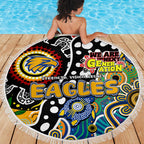 Eagles AFL Celebrating 50 Years of Naidoc Beach Blanket NAIDOC Week 2025 Aboriginal