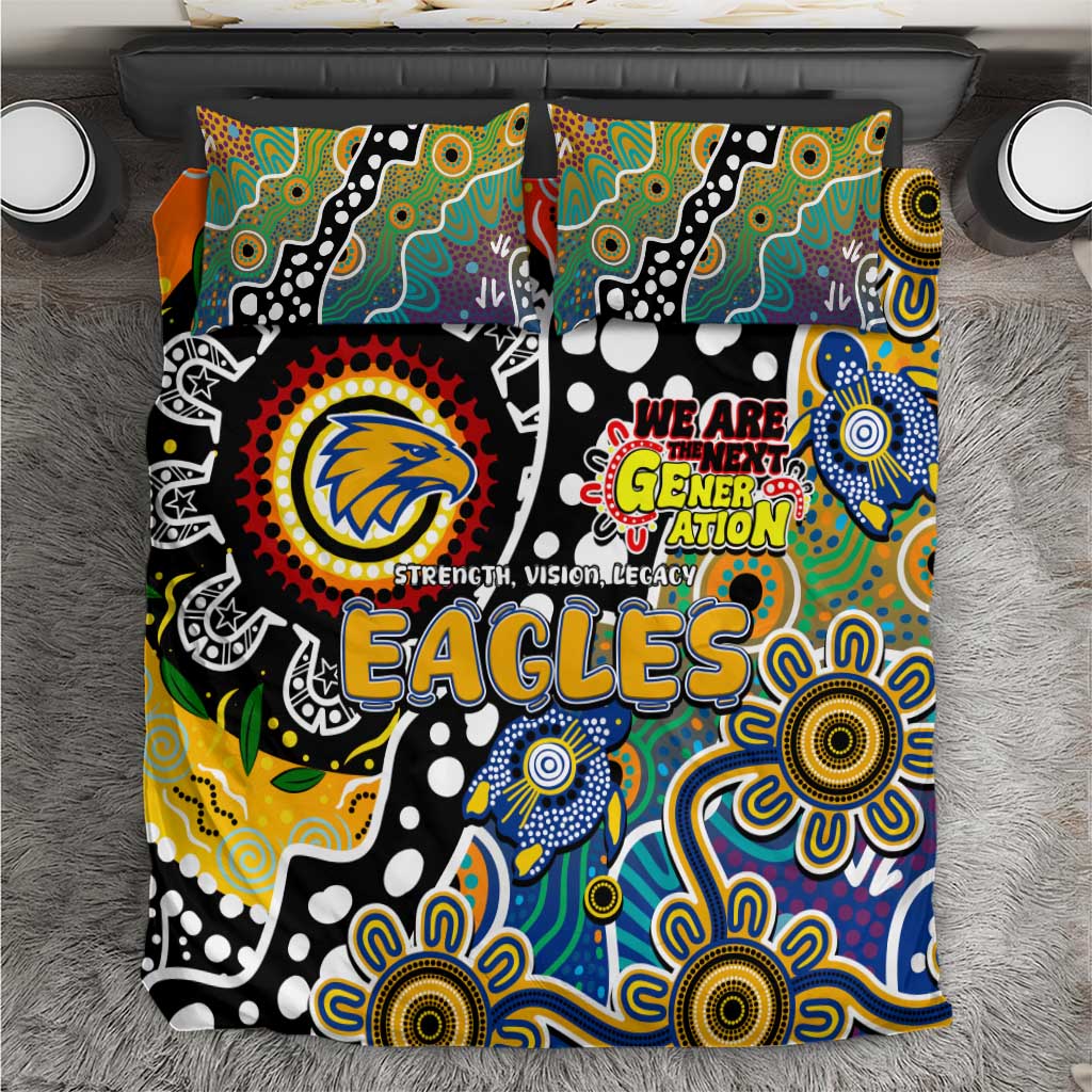 Eagles AFL Celebrating 50 Years of Naidoc Bedding Set NAIDOC Week 2025 Aboriginal