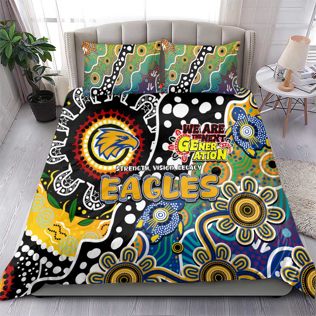 Eagles AFL Celebrating 50 Years of Naidoc Bedding Set NAIDOC Week 2025 Aboriginal