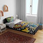 Eagles AFL Celebrating 50 Years of Naidoc Bedding Set NAIDOC Week 2025 Aboriginal