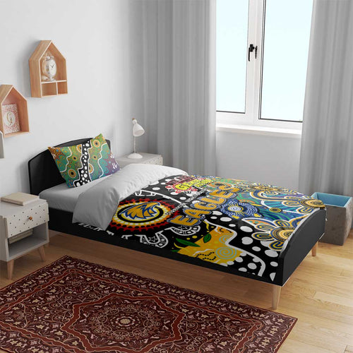 Eagles AFL Celebrating 50 Years of Naidoc Bedding Set NAIDOC Week 2025 Aboriginal