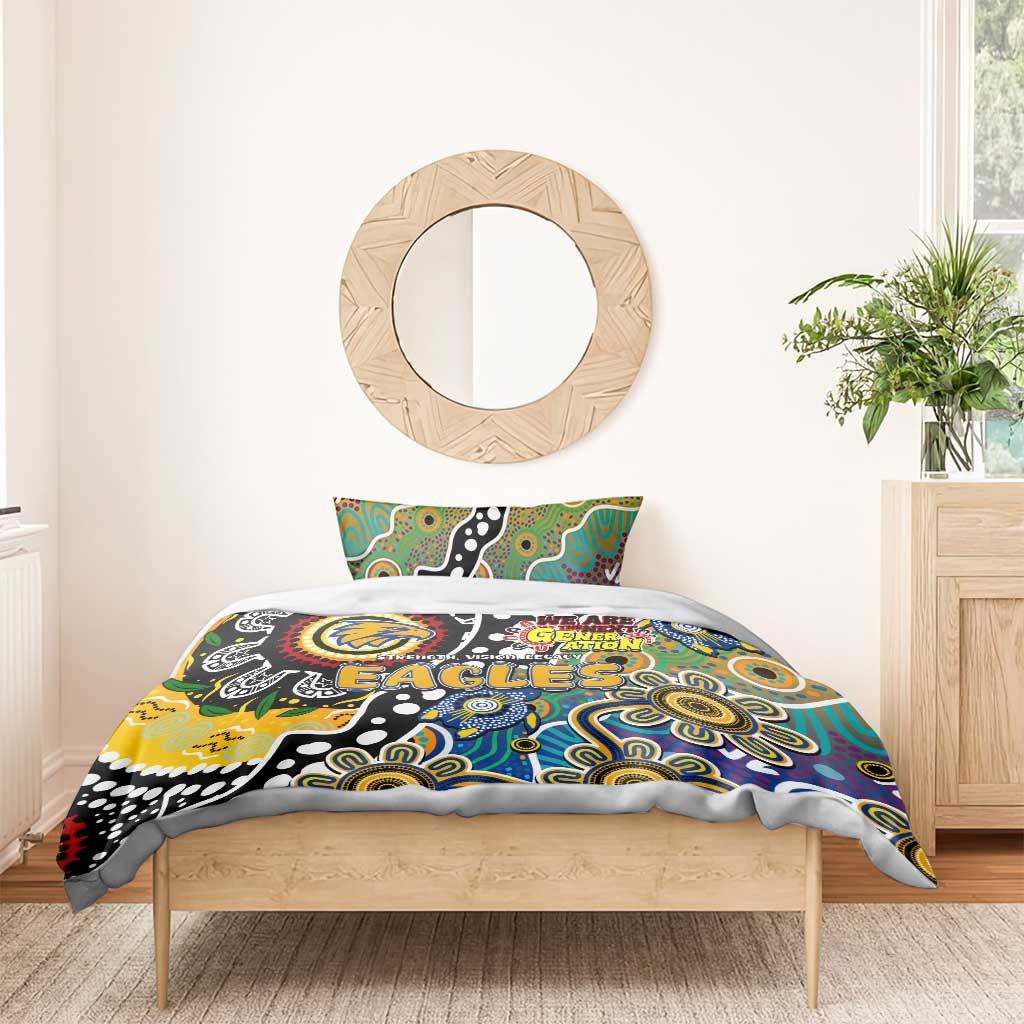 Eagles AFL Celebrating 50 Years of Naidoc Bedding Set NAIDOC Week 2025 Aboriginal