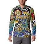 Personalised Eagles AFL Celebrating 50 Years of Naidoc Button Sweatshirt NAIDOC Week 2025 Aboriginal